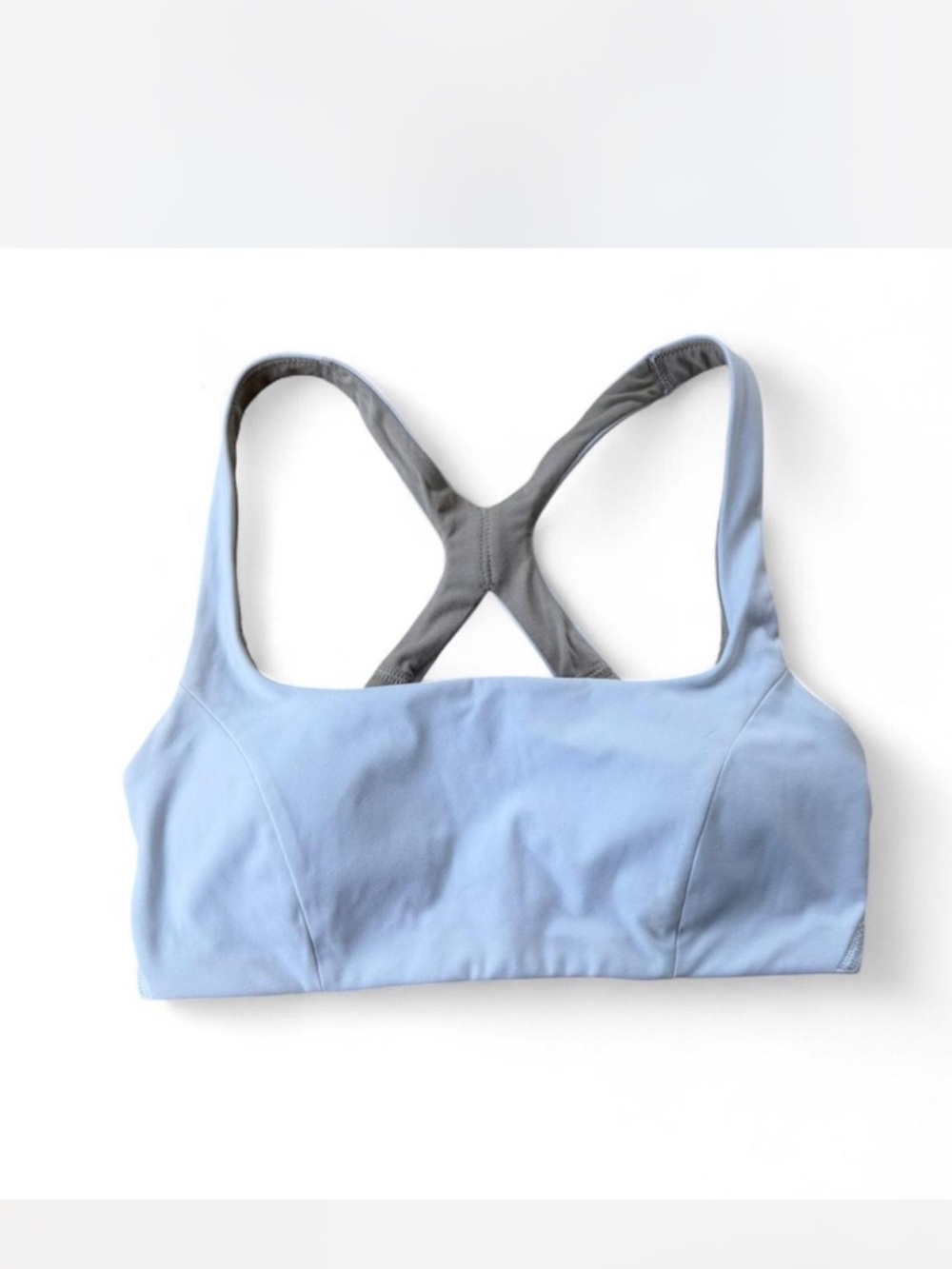 White lululemon align sports bra size 8
